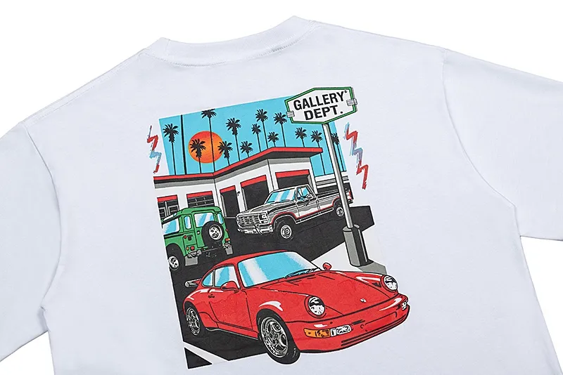 GALLERY. DEPT new short-sleeved T-shirt Style number: D2296P110 Color: Black White Size: S M L XL